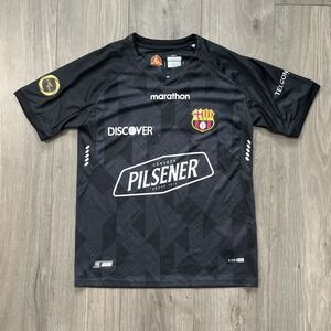 Marathon Barcelona FC Men's S Jersey Black Short Sleeve